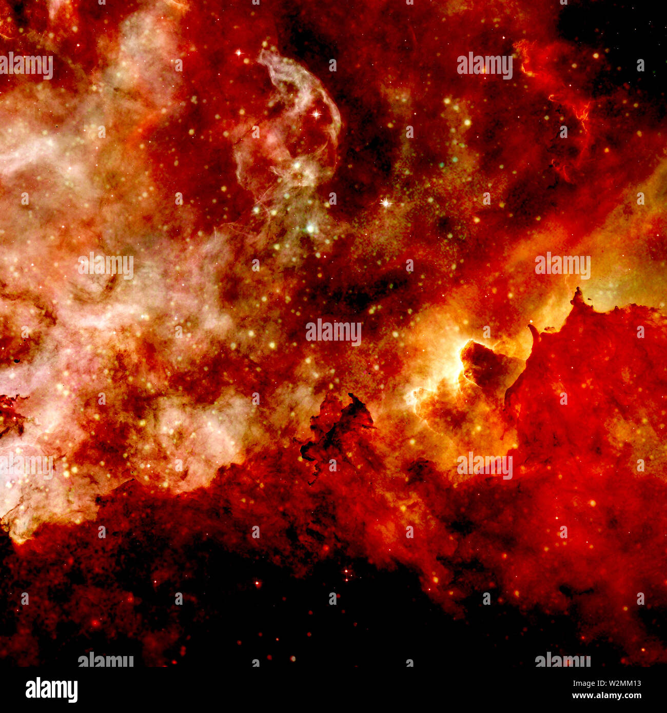 Awesome Beauty Of Starfield Somewhere In Deep Space. Elements Of This 