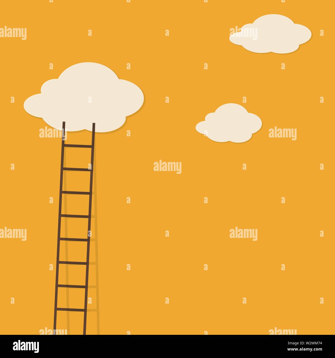 Blue ladders Stock Vector Images - Alamy