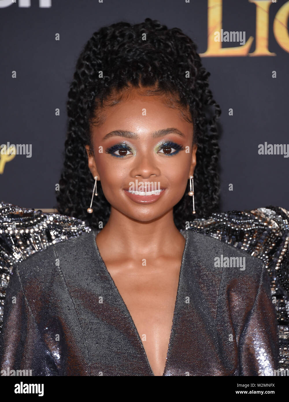 July 9 2019 Hollywood California U S Skai Jackson Arrives
