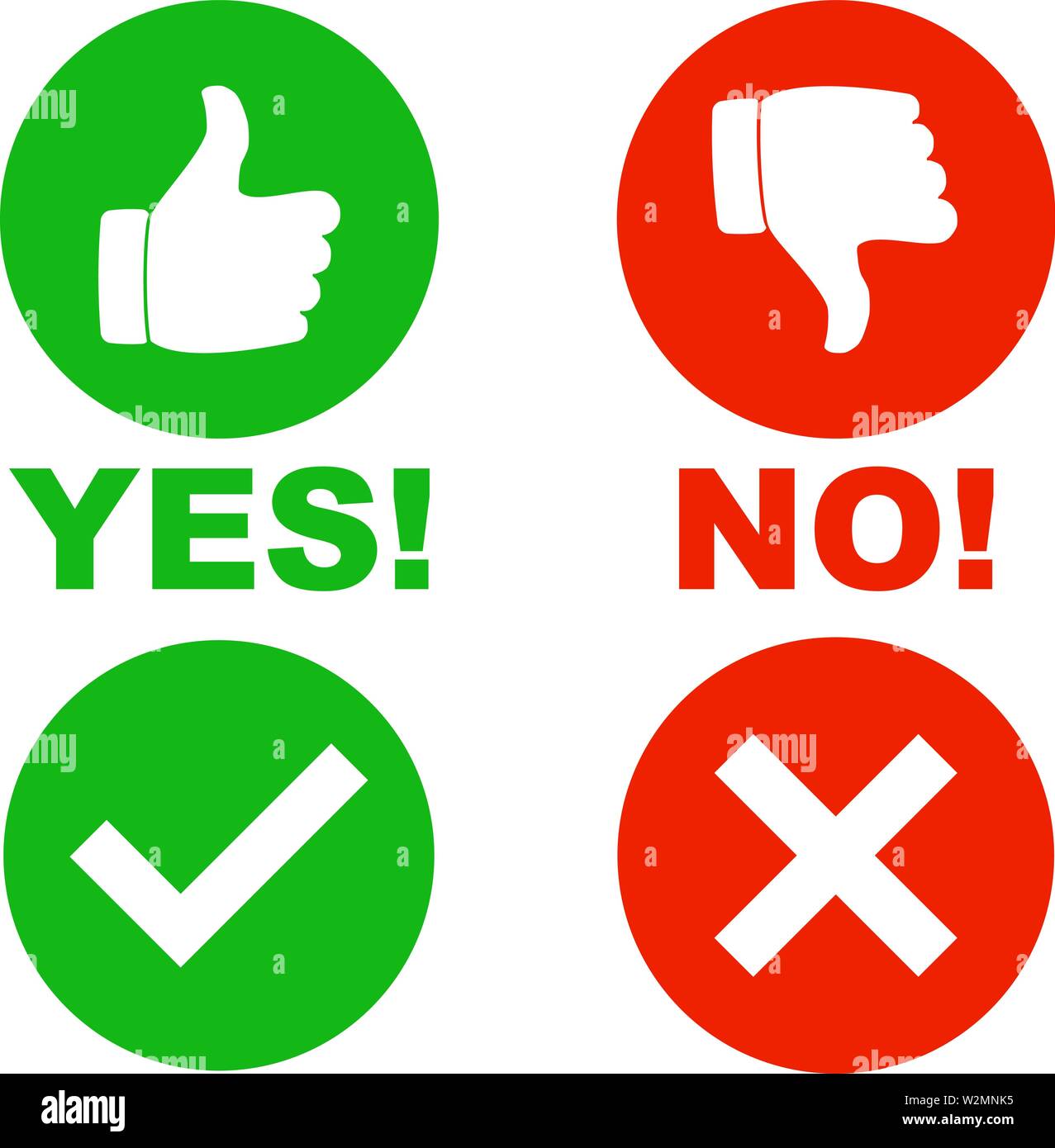 Top 92+ Pictures Symbol For Yes And No Full HD, 2k, 4k