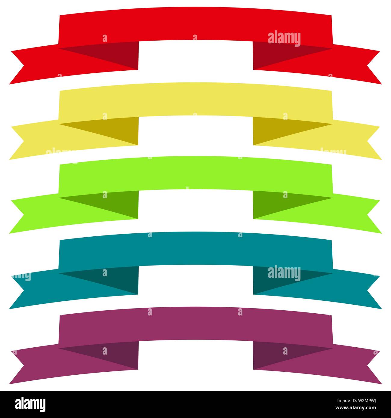 Ribbon icons Stock Vector Images - Alamy