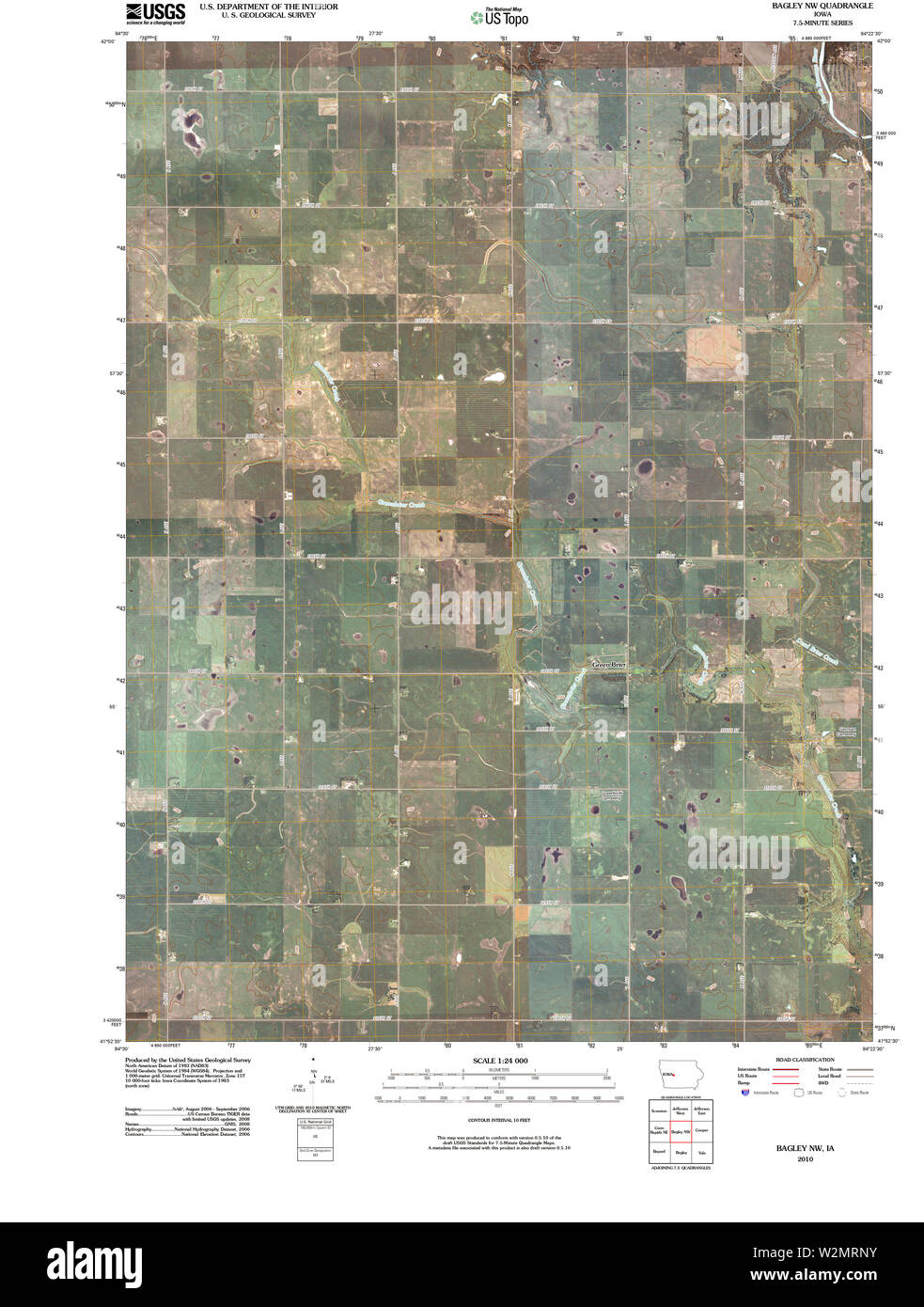 Map of bagley hires stock photography and images Alamy