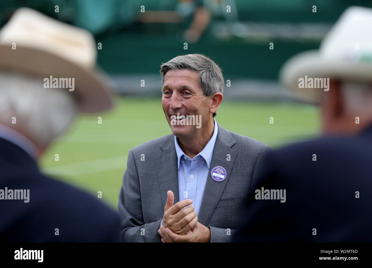 Wimbledon, UK. 10th July, 2019. Wimbledon Tennis Championships.  Andrew Jarrett, Tournament Referee, 2019 Credit: Allstar Picture Library/Alamy Live News Stock Photo