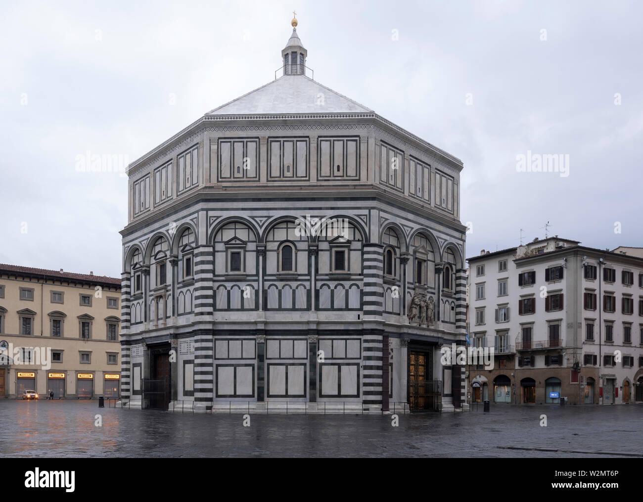 Florenz, Firenze, Dom, Duomo Santa Maria del Fiore, Baptisterium San Giovanni von Südosten Stock Photo