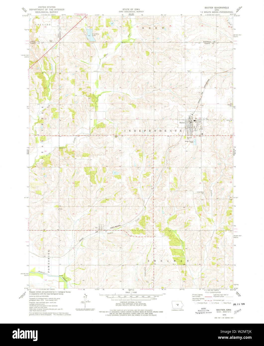 Baxter map Cut Out Stock Images & Pictures Alamy