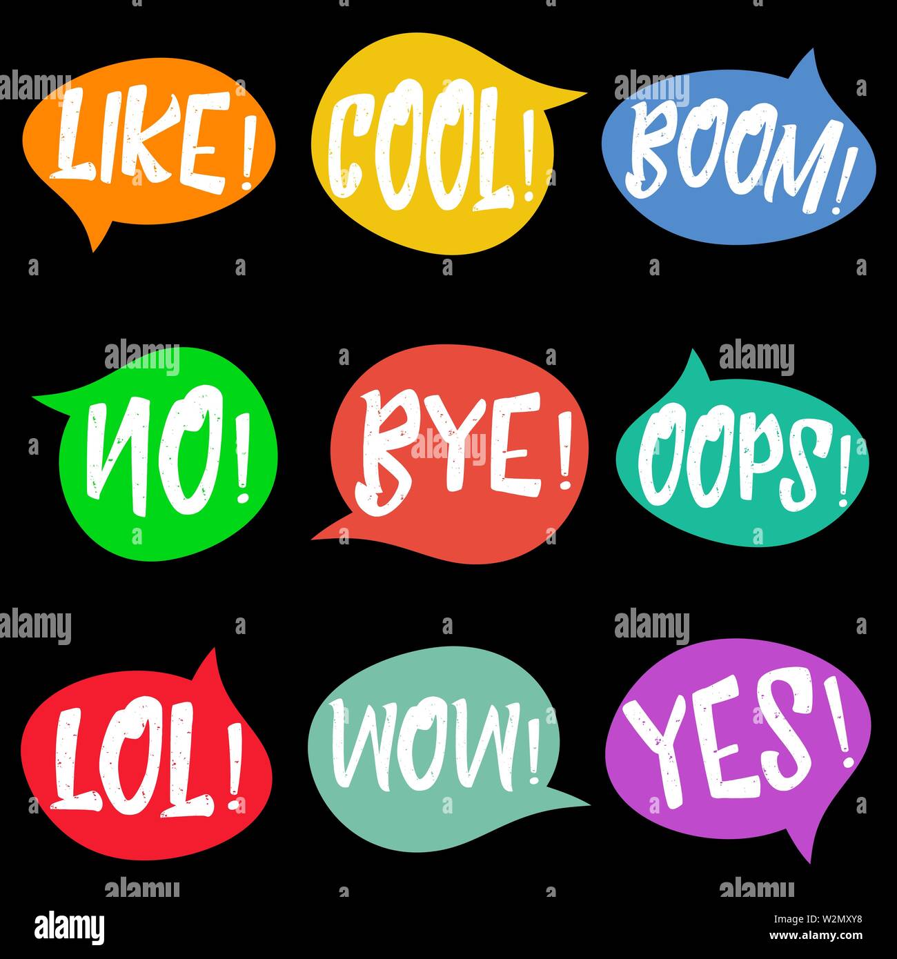 Bye vector hi-res stock photography and images - Alamy