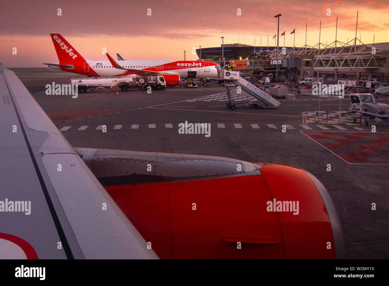 Nice cote d azur airport hi-res stock photography and images - Alamy