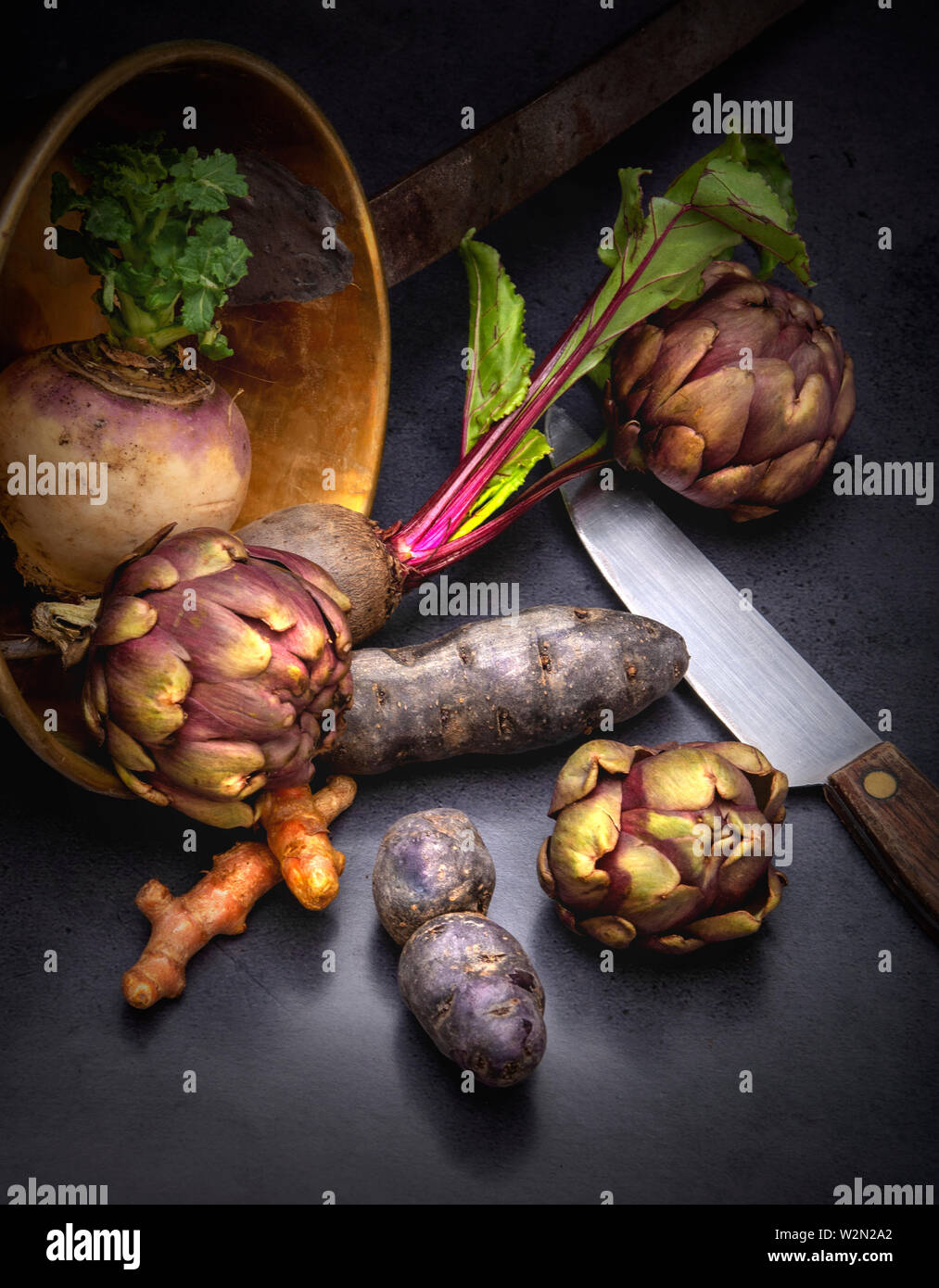 Carving radish knife hi-res stock photography and images - Alamy