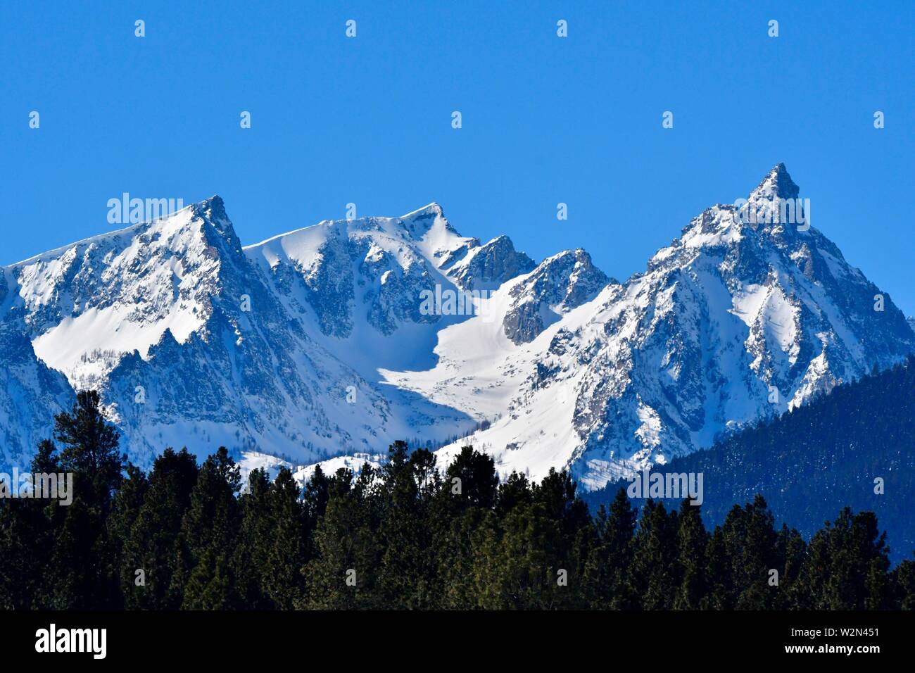 Bitterroot Mountains High Resolution Stock Photography And Images Alamy