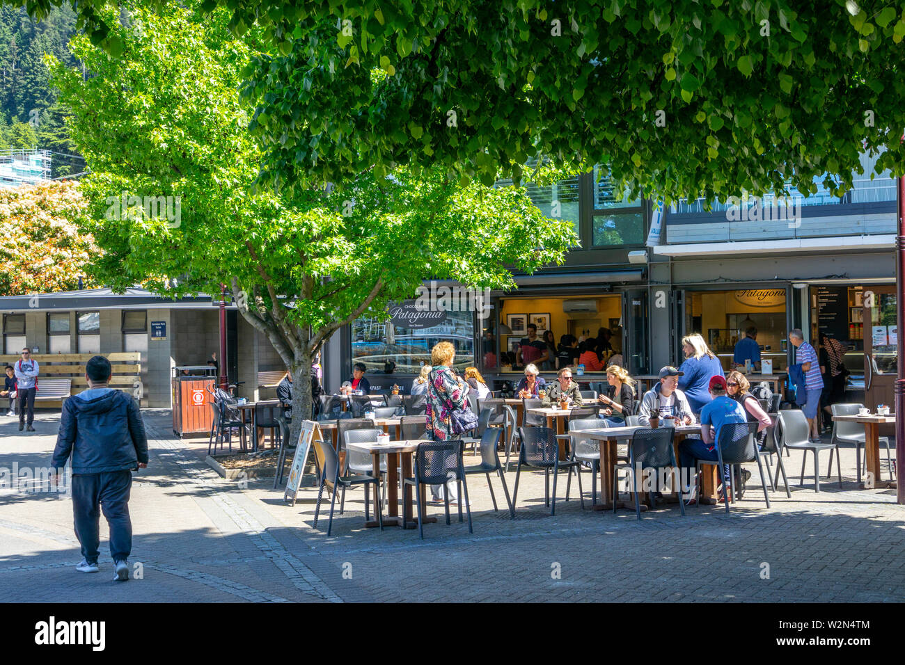 Outdoor Cafe New Zealand Stock Photos Outdoor Cafe New