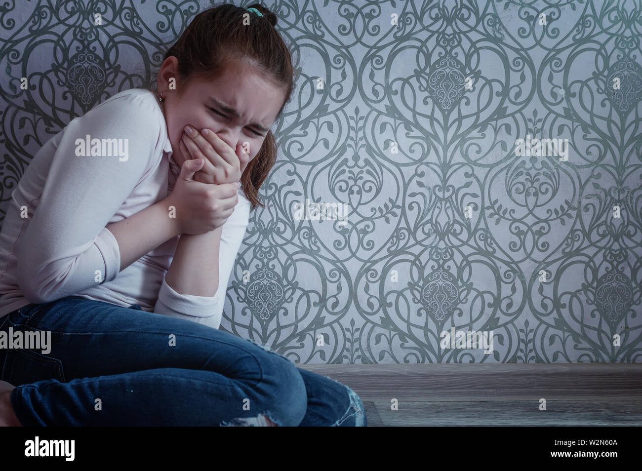 Domestic Violence Beating Children Cruelty Of Parents Teenager