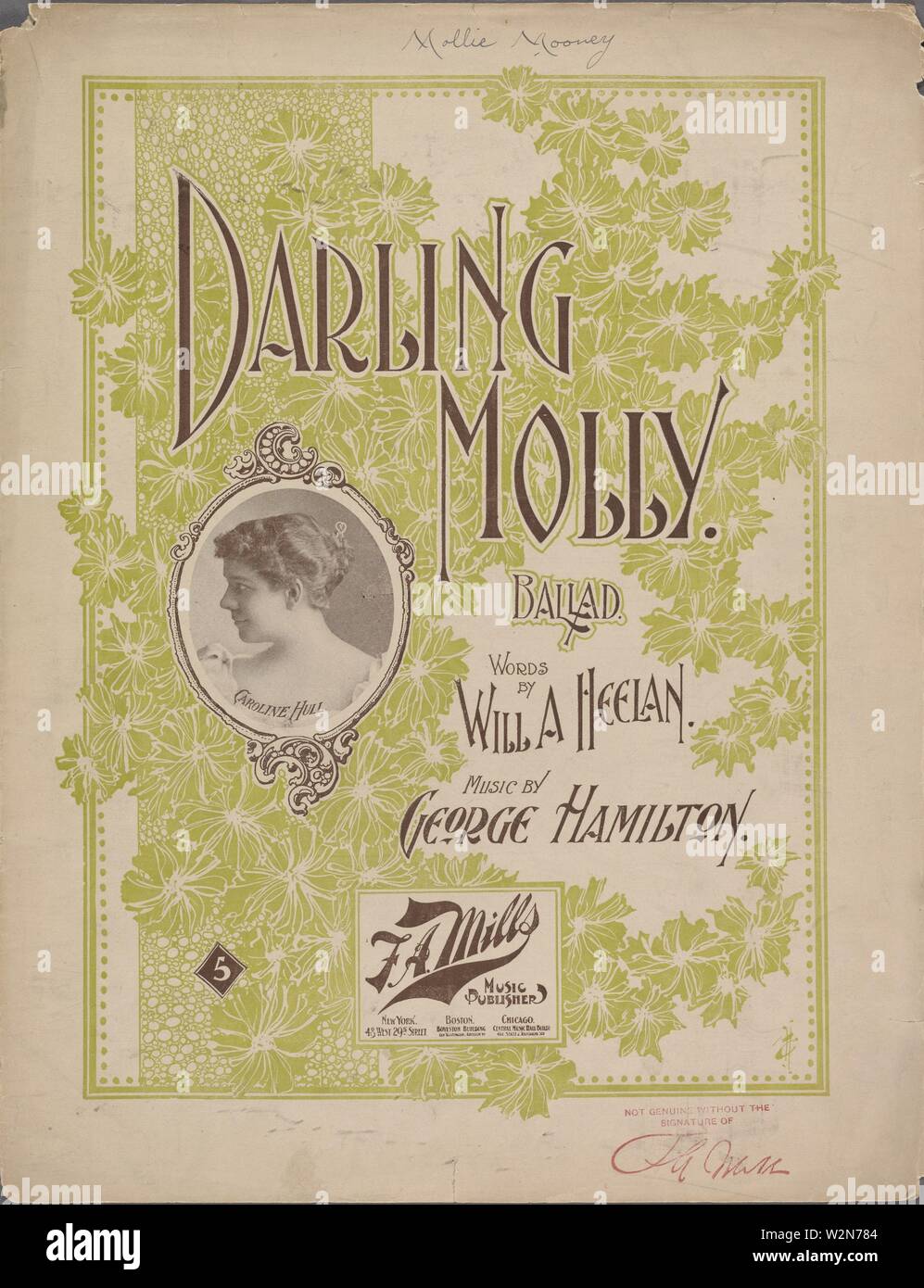 Darling Molly Additional Title There Were Roses On Your Cheek