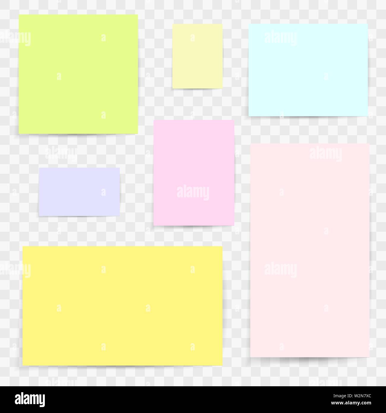 Peper sheet stickers set on chess back Stock Vector