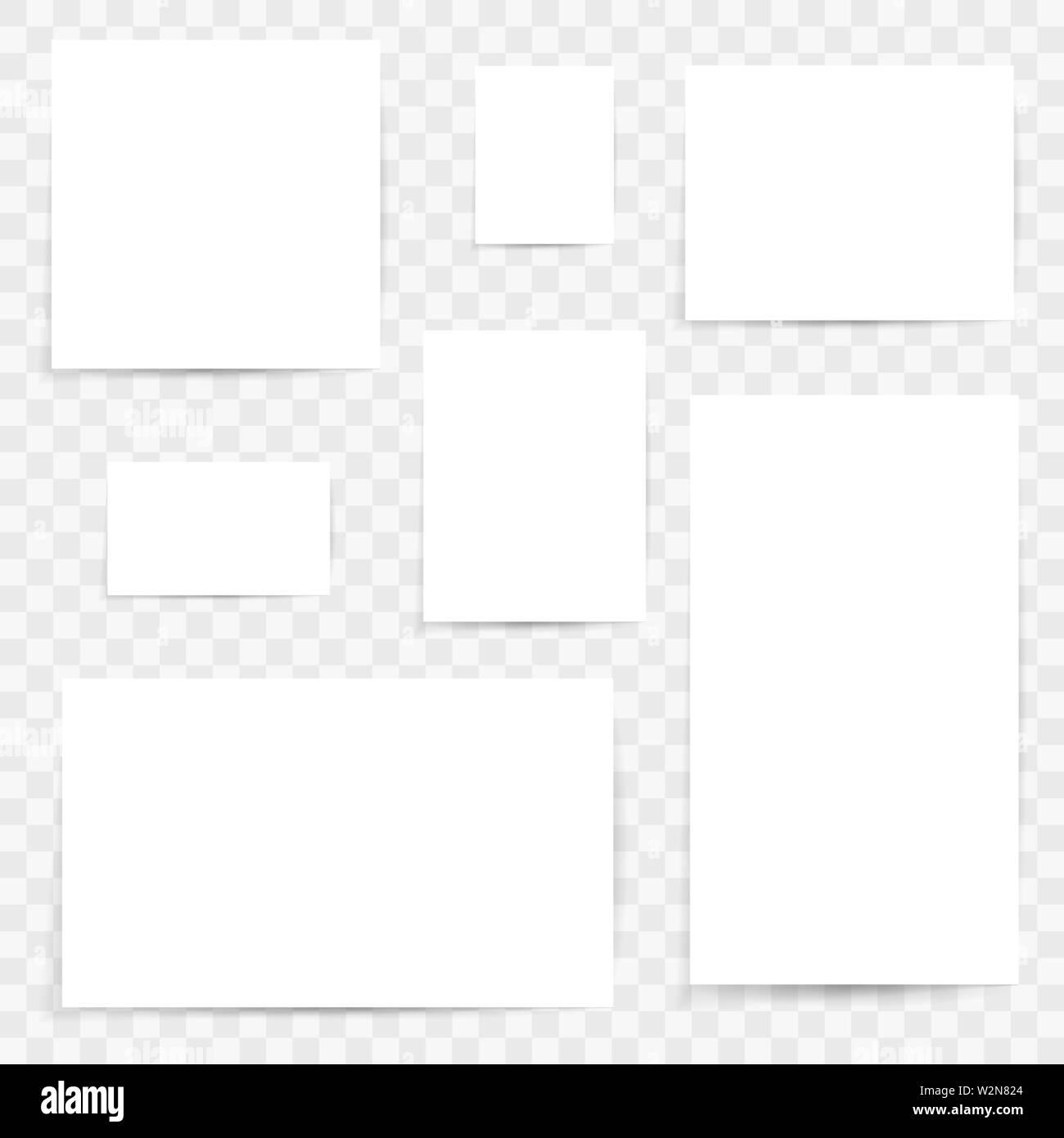 Peper sheet stickers set on chess back Stock Vector