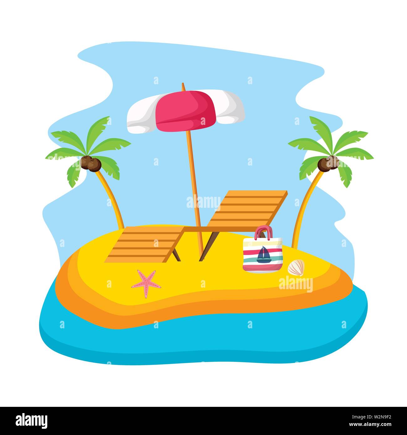 summer time holiday Stock Vector Image & Art - Alamy