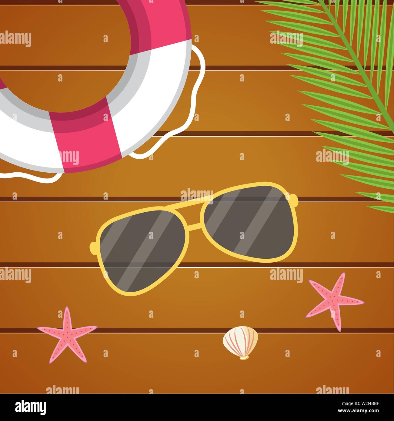 summer time holiday Stock Vector Image & Art - Alamy
