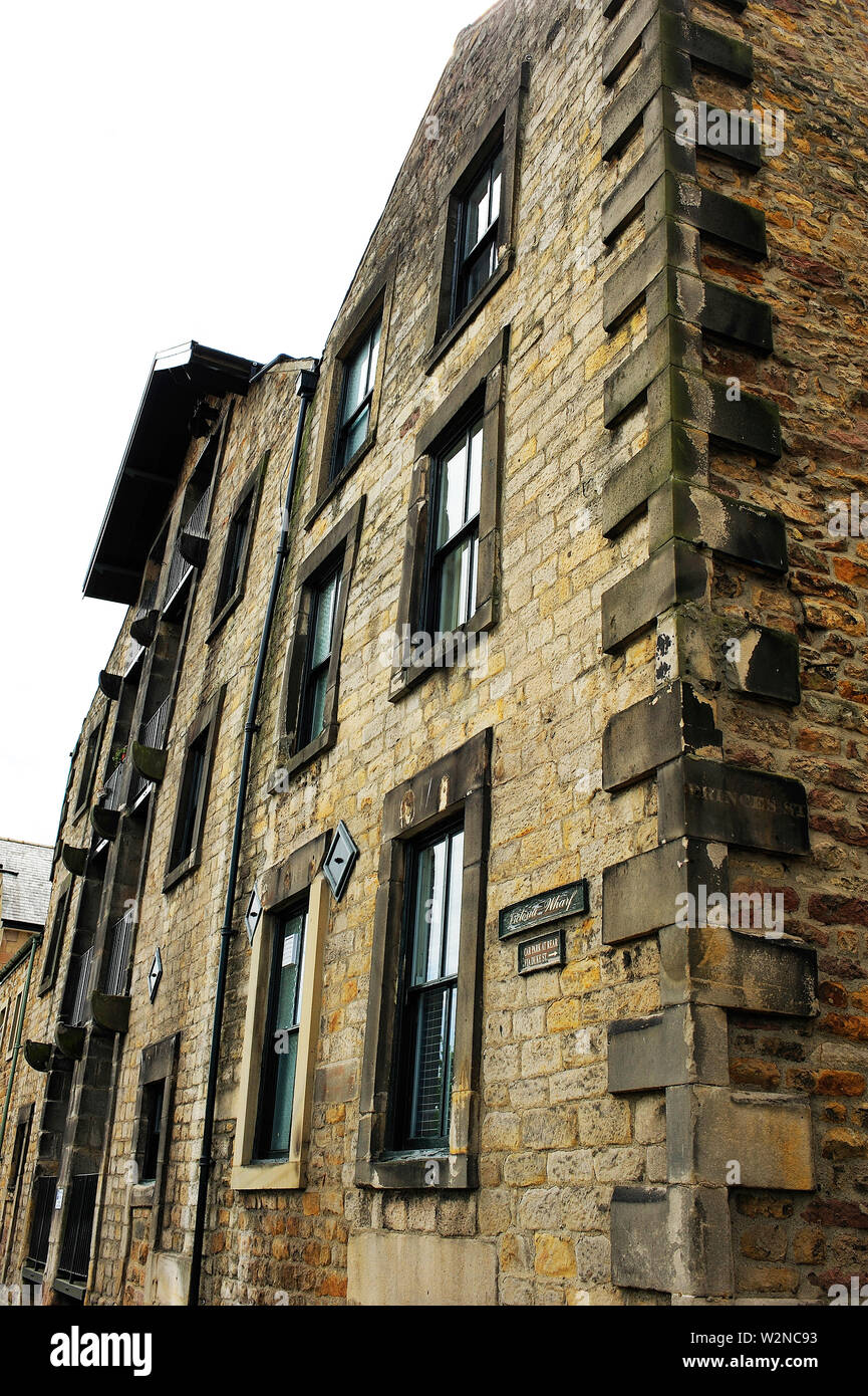 Victoria Wharf apartments in converted warehouse on St Quay