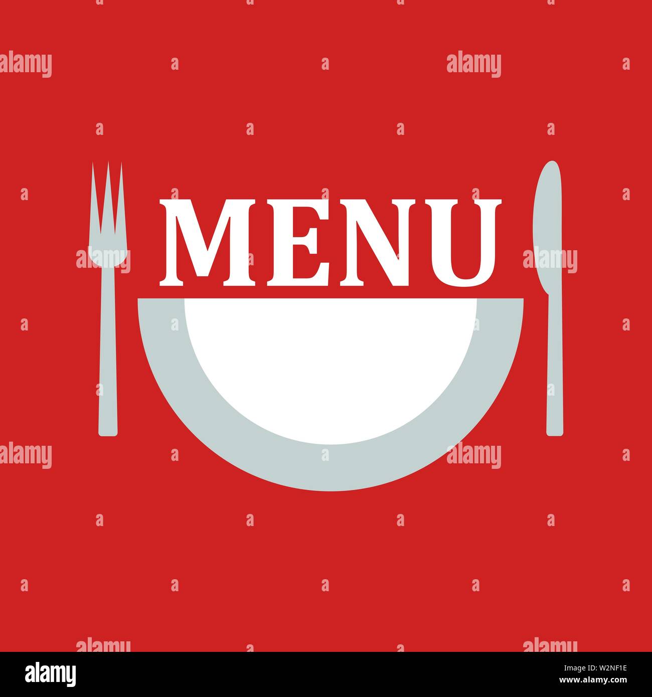 illustration frame with restaurant menu design. Vector Stock Vector ...