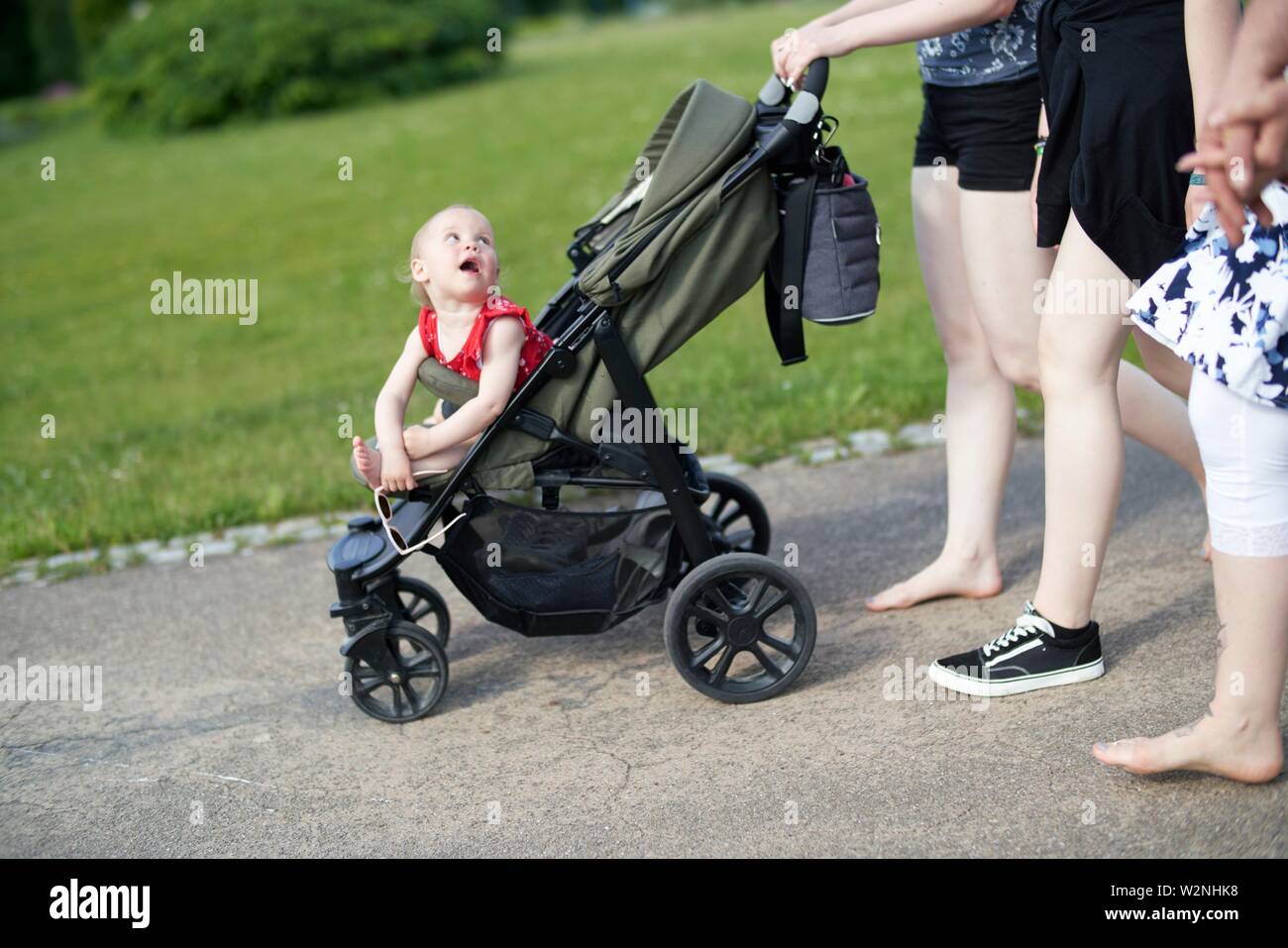 baby walking backwards