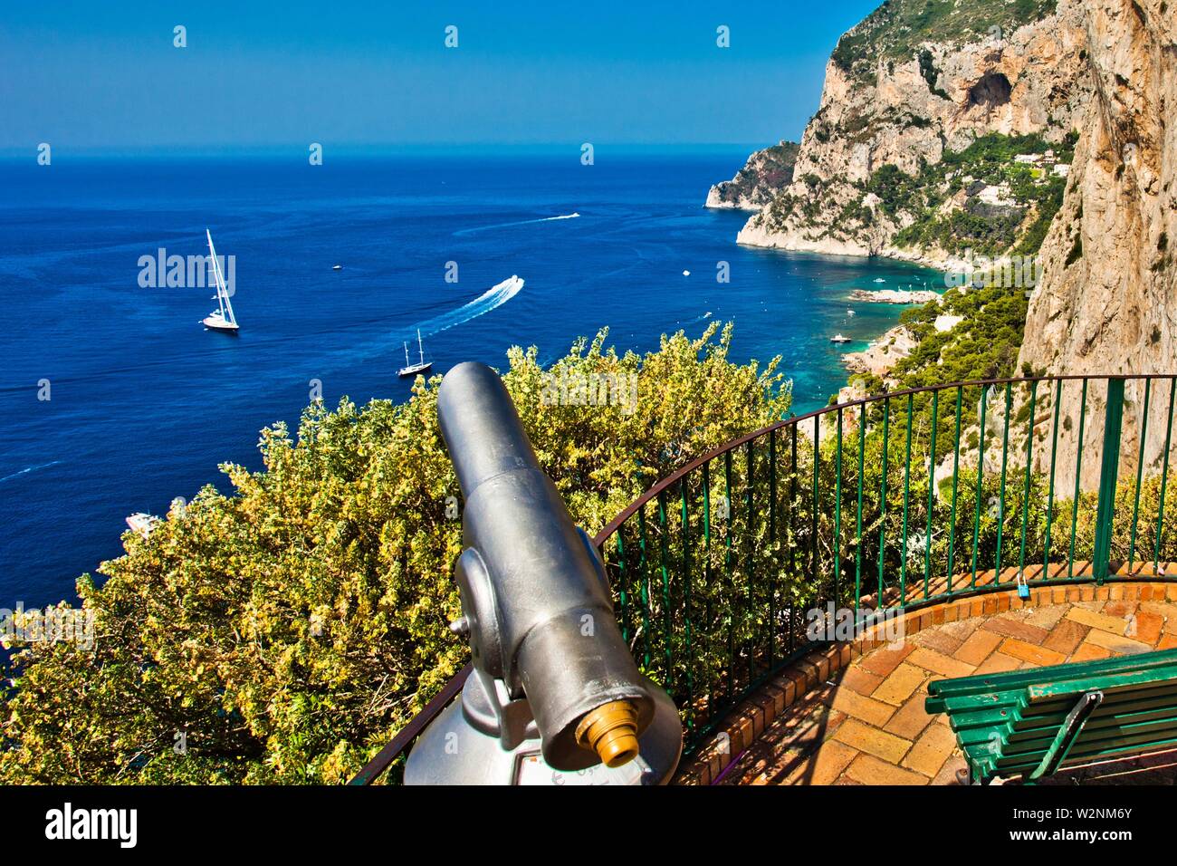 gardens of augustus capri italy