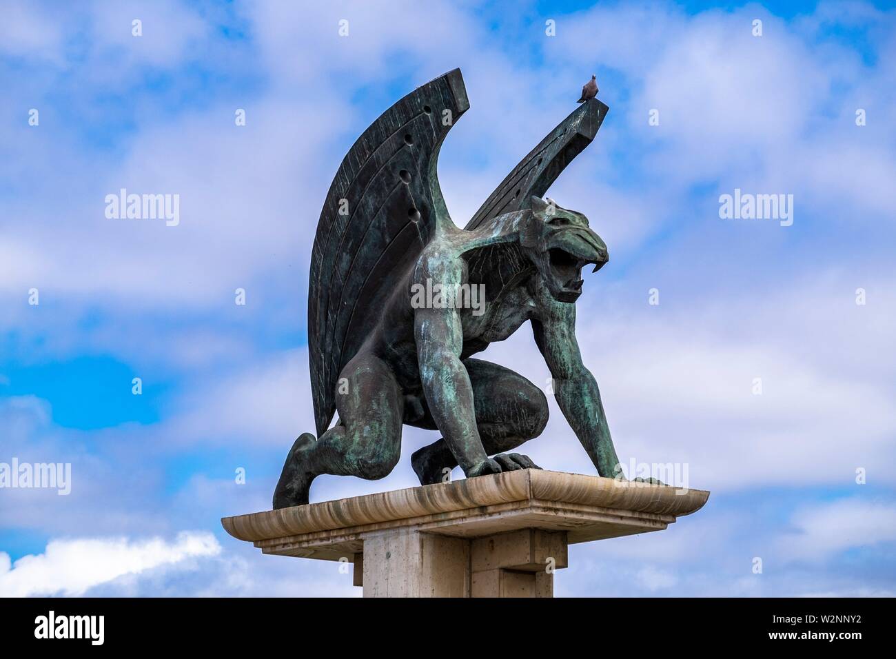 Modern gargoyle hi-res stock photography and images - Alamy