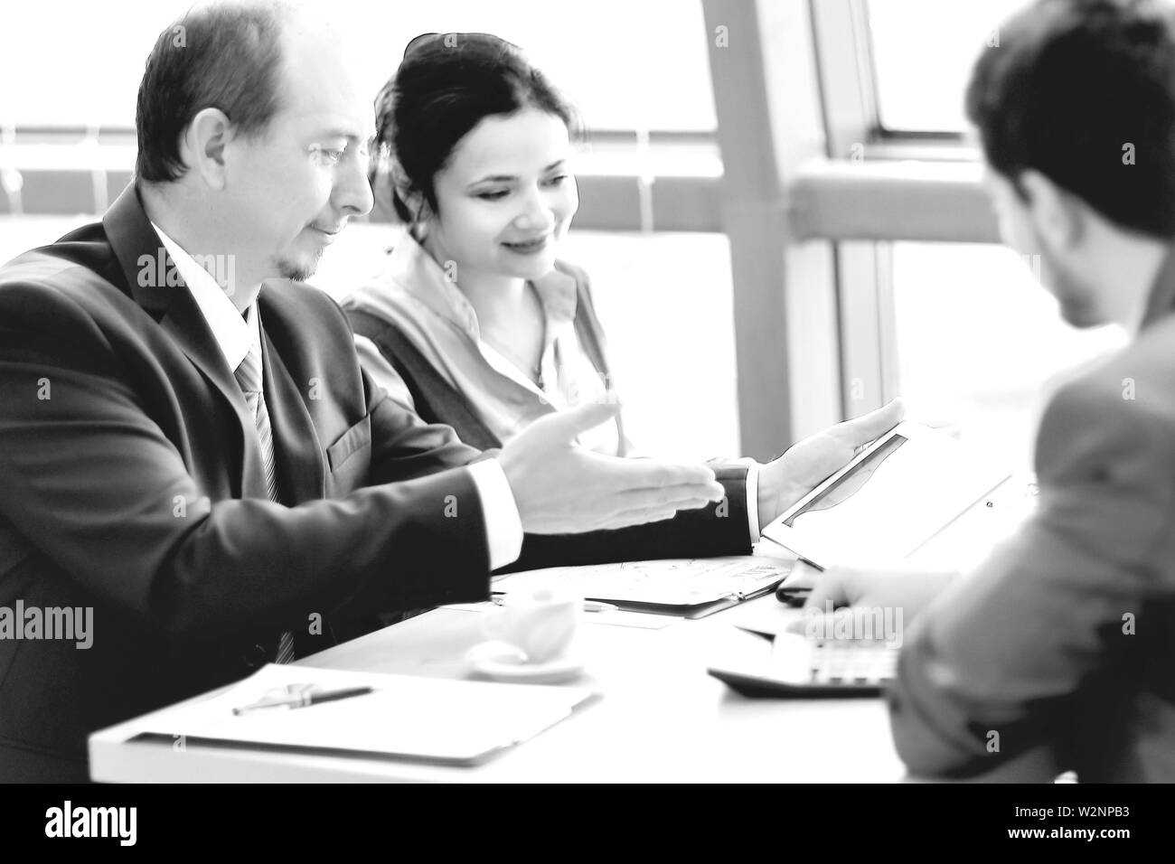 Group assistants Black and White Stock Photos & Images - Alamy