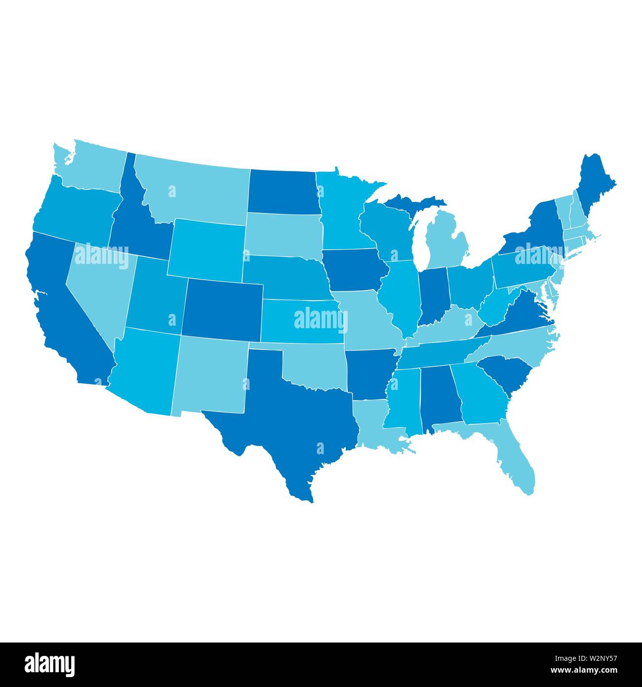 United States map background Vector - United States Map Background Vector Eps10 Illustration W2NY57