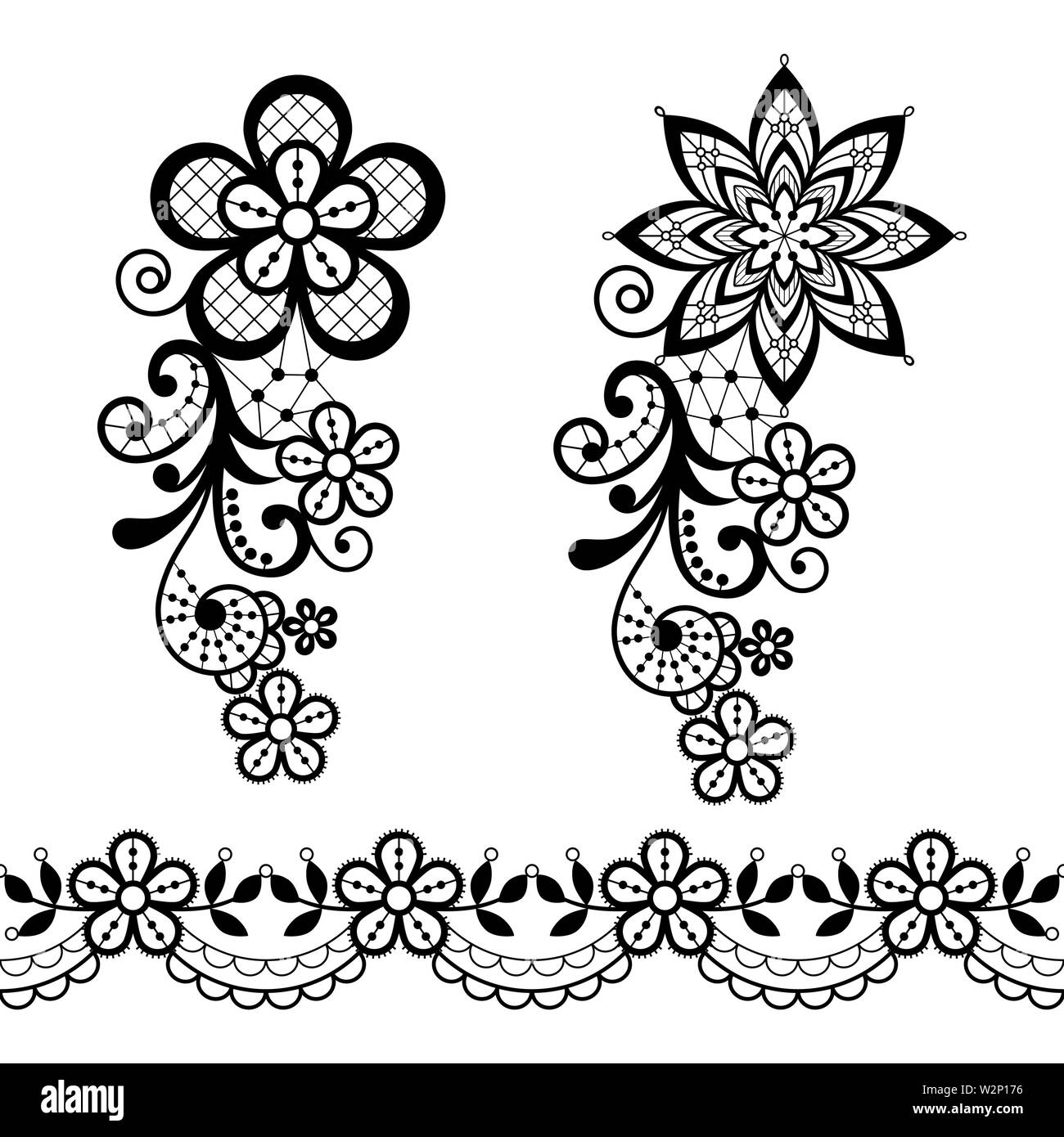 vintage lace pattern