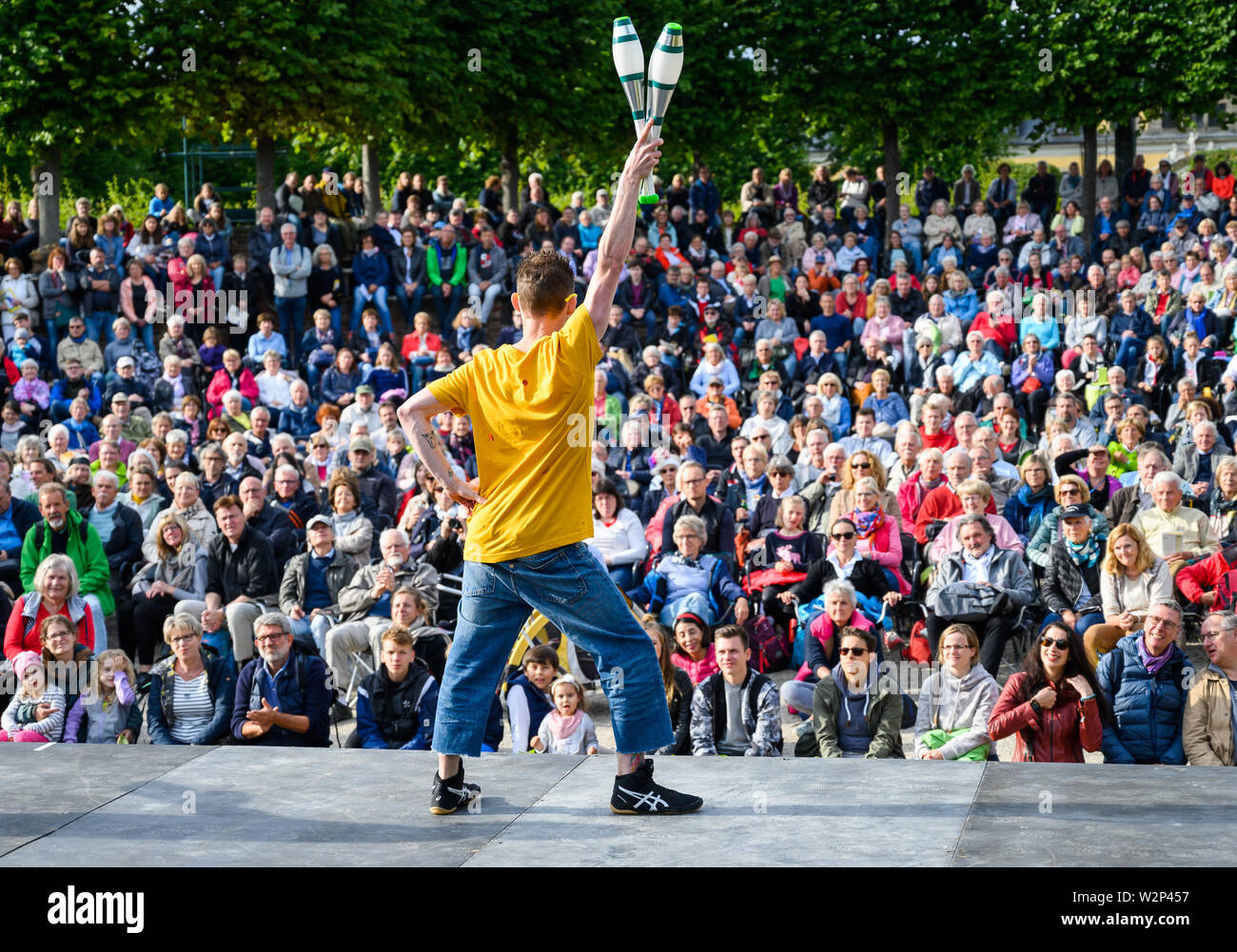 Hanover Germany 09th July 2019 The Artists Of The Theatre