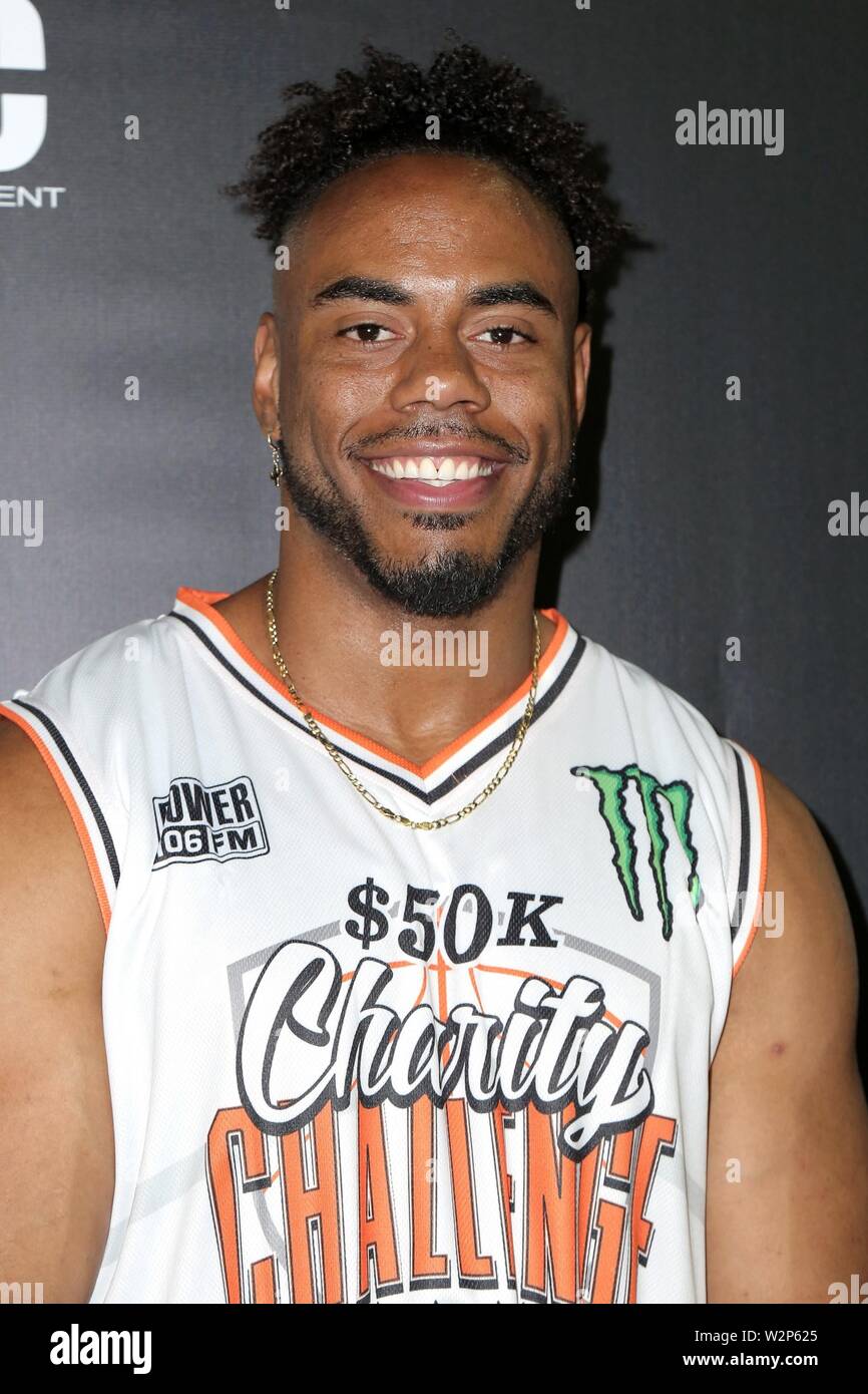 Los Angeles, CA, USA. 8th July, 2019. Rashad Jennings at arrivals for