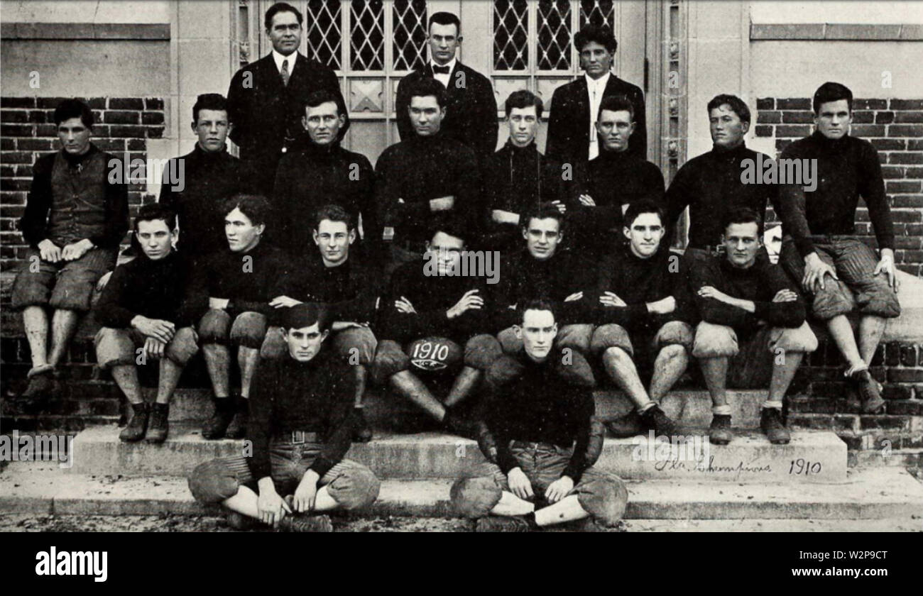 1910 Florida Gators football team Stock Photo