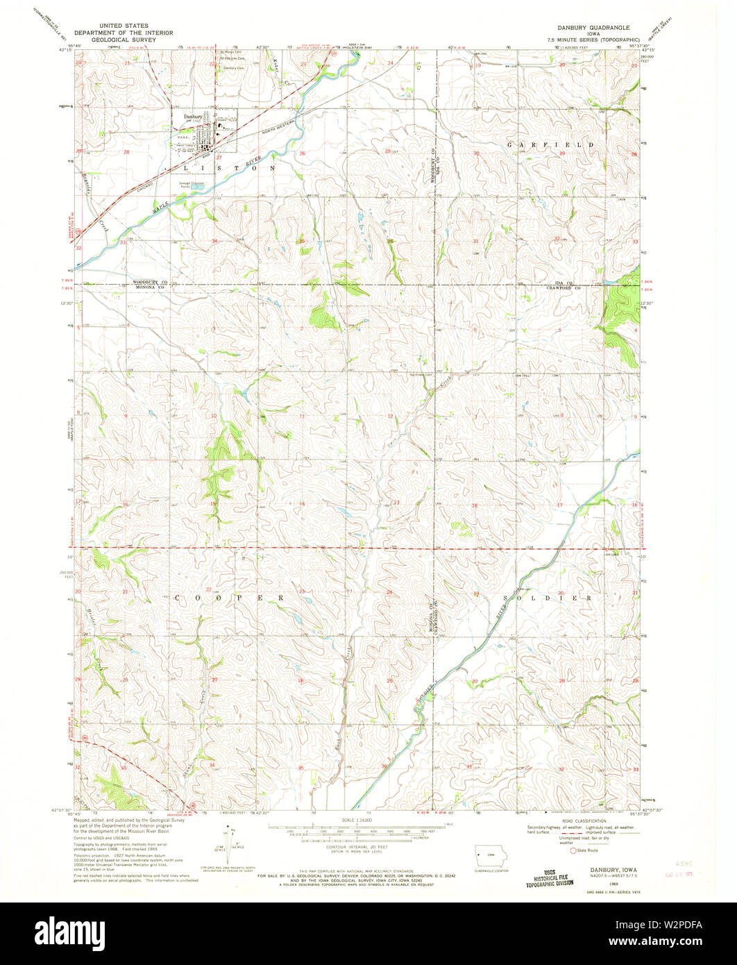 Danbury map Cut Out Stock Images & Pictures Alamy