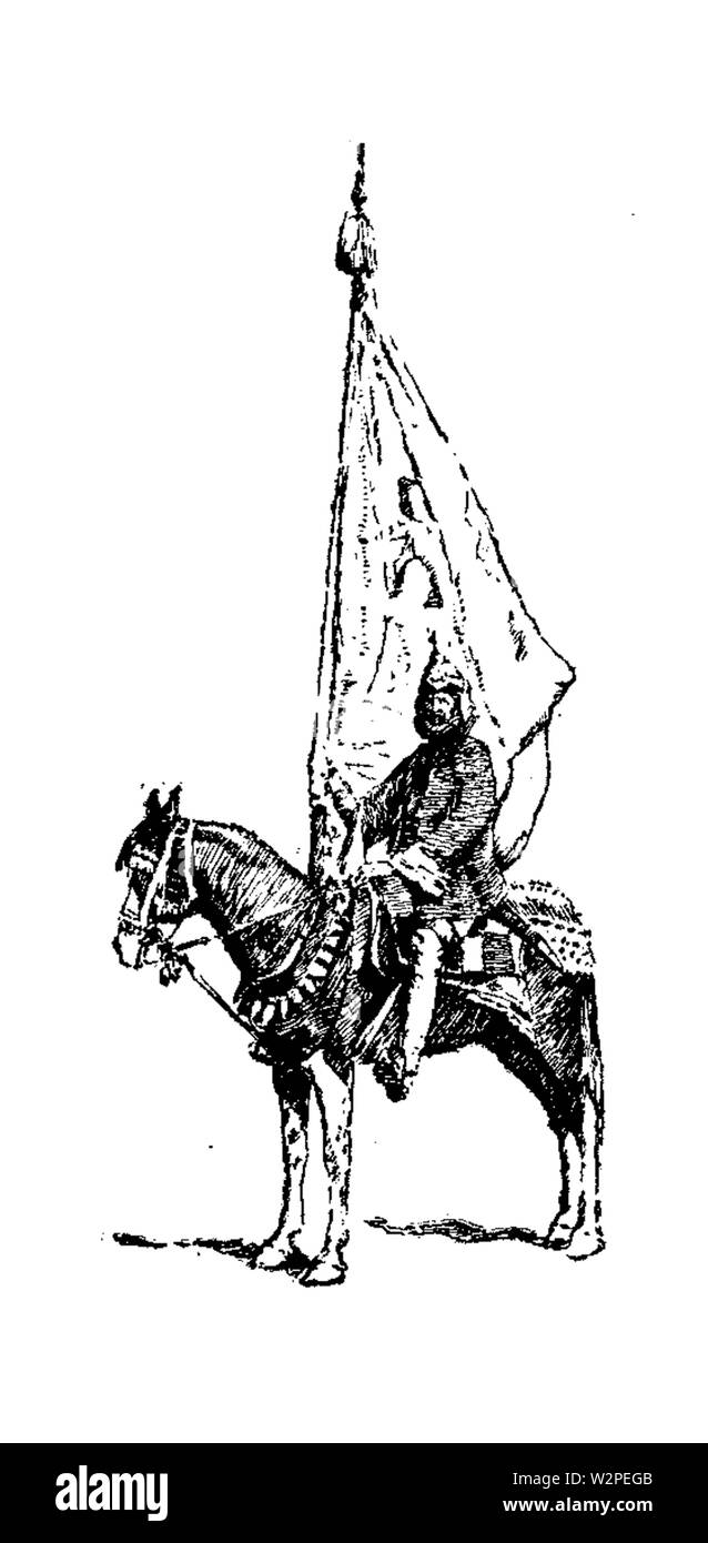 A MAHARAJA'S STANDARDBEARER Stock Photo Alamy