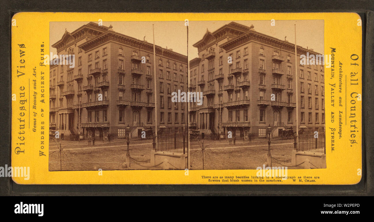 A Part of Barnum's Hotel, Monument Square, by Chase, W M (William M