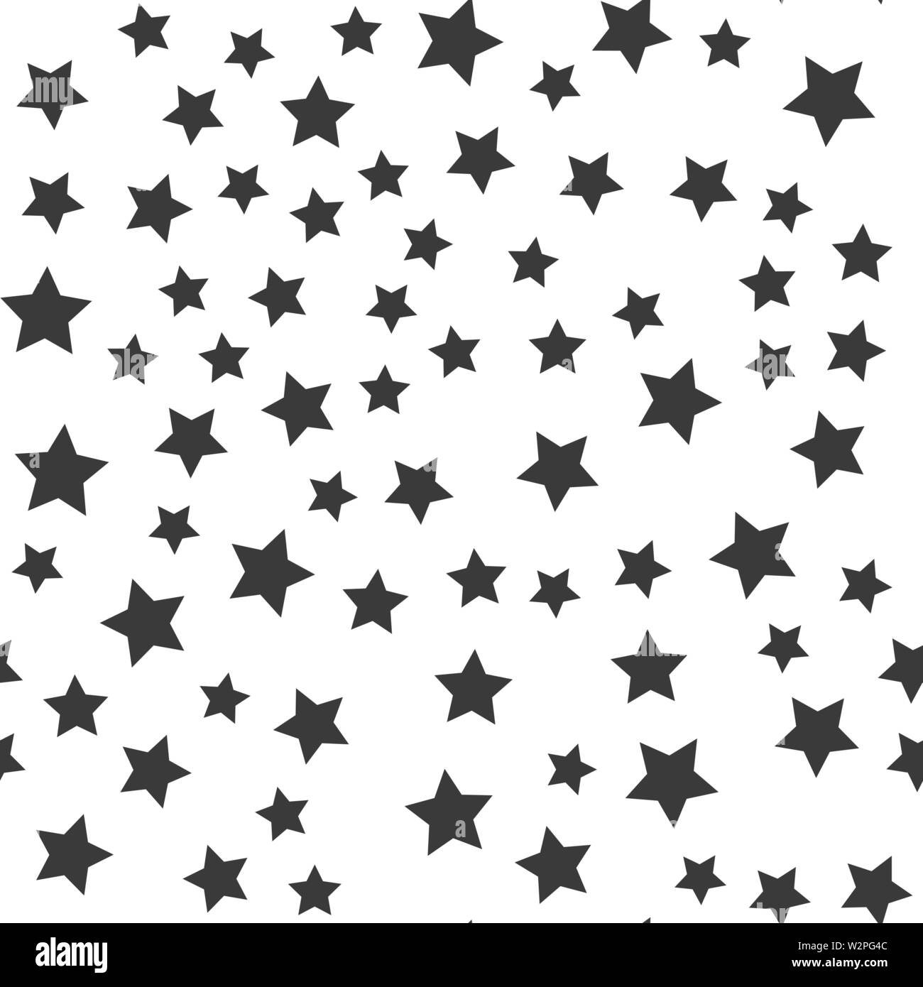 Christmas star pattern seamless background. Stars sky Stock Vector ...