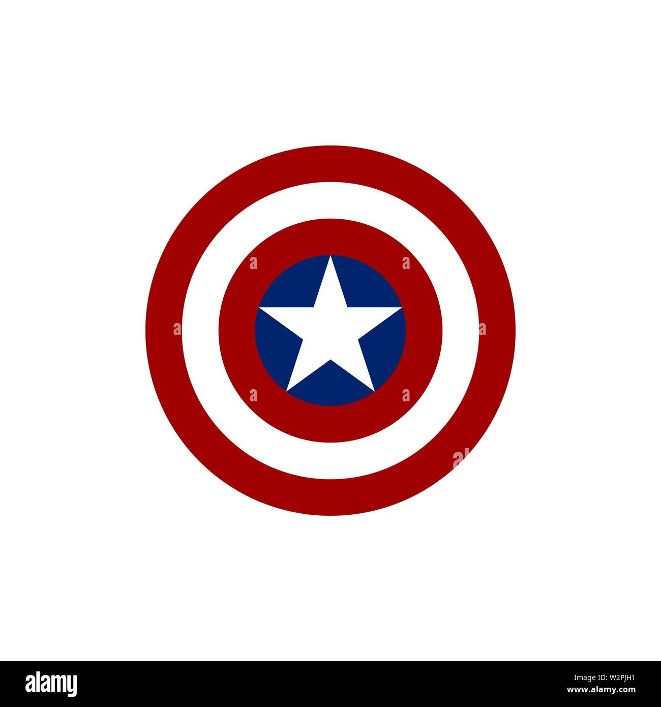 Capitan america logo hi-res stock photography and images - Alamy