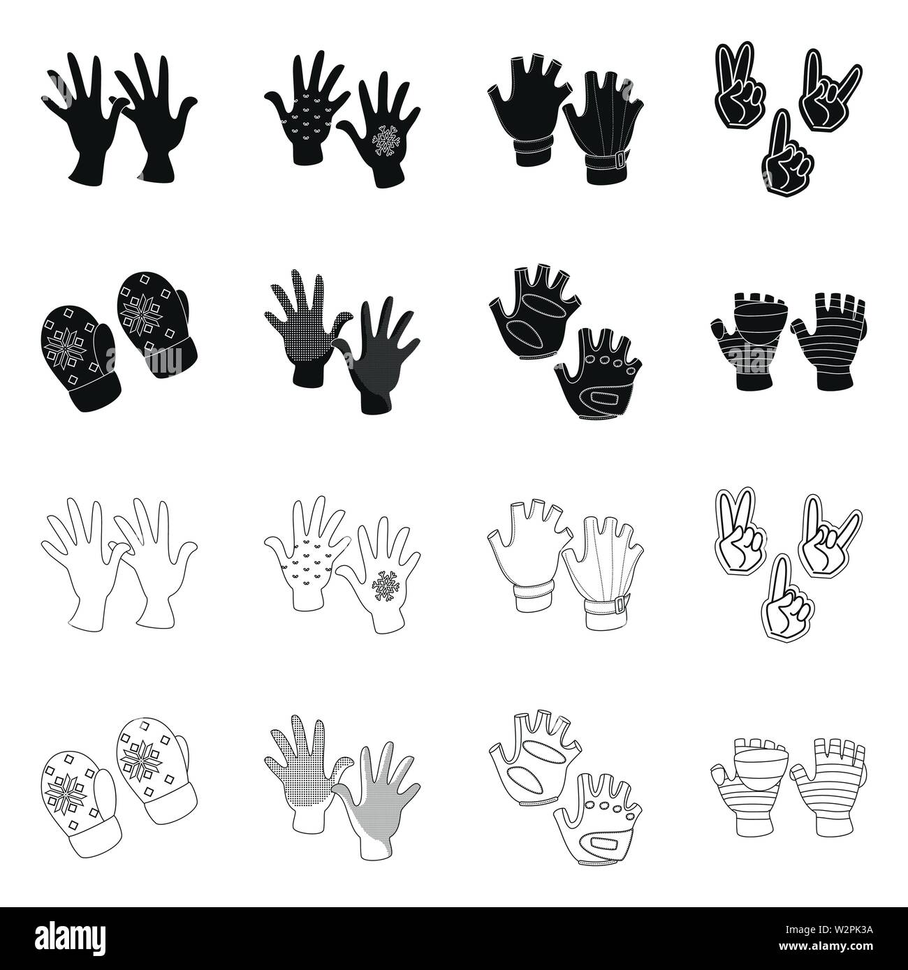 Vector illustration of silhouette and safety sign. Collection of silhouette and comfort stock symbol for web. Stock Vector