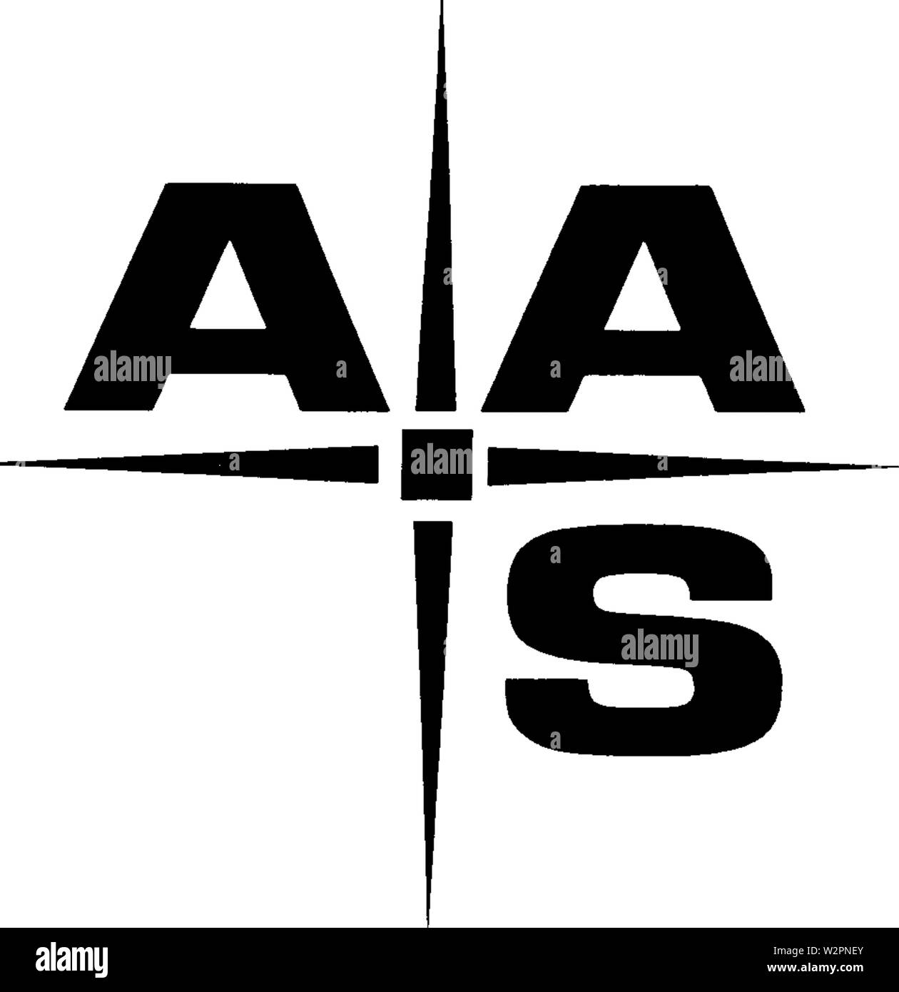 American Astronomical Society (original logo Stock Photo Alamy