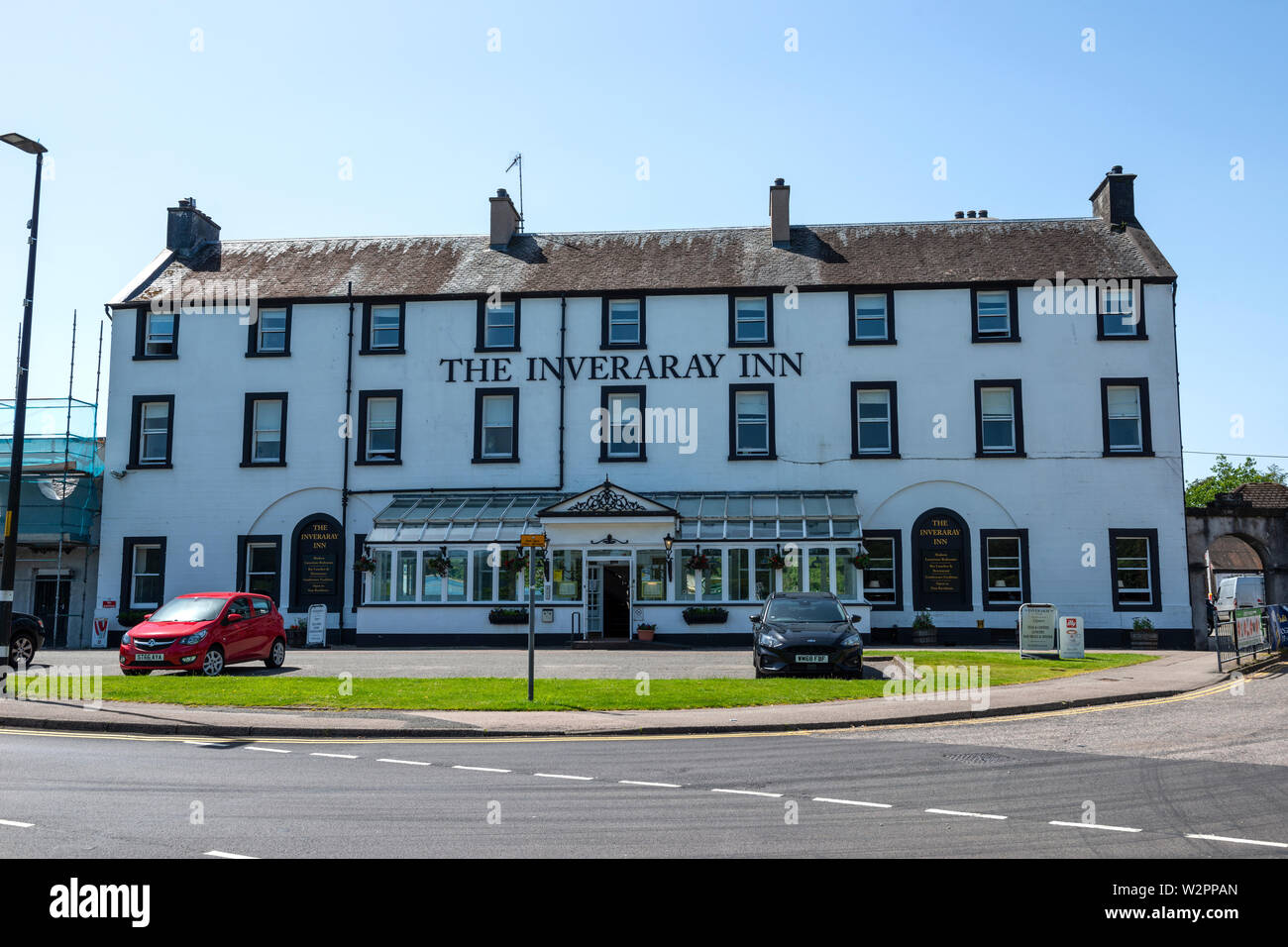 The Inveraray Inn on Front Street in Inveraray, Argyll and Bute, Scotland, UK Stock Photo