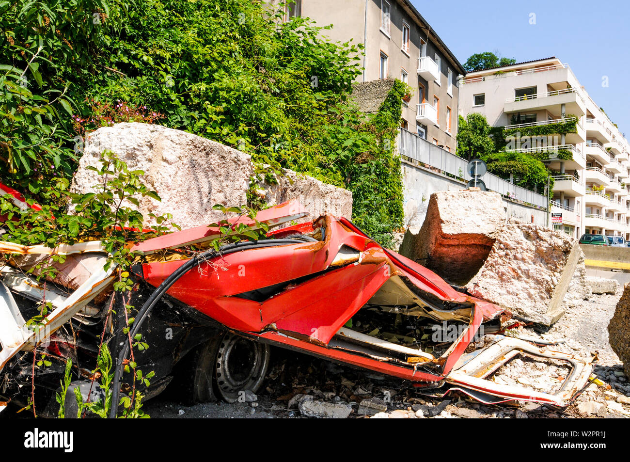 Glissement De Terrain High Resolution Stock Photography And Images Alamy