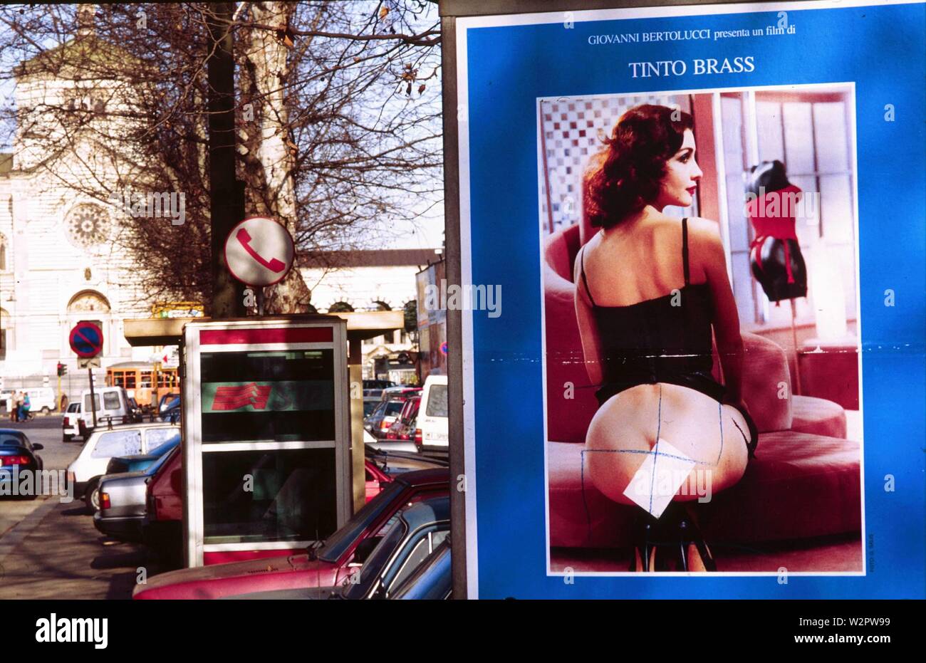 CINEMATOGRAPHIC POSTER REPRESENTING THE FIL OF TINTO BRASS: 'COSI' FAN TUTTE  '(Mantero/Fotogramma, MILAN - 1993-07-30) ps the photo can be used in  respect of the context in which it was taken, and