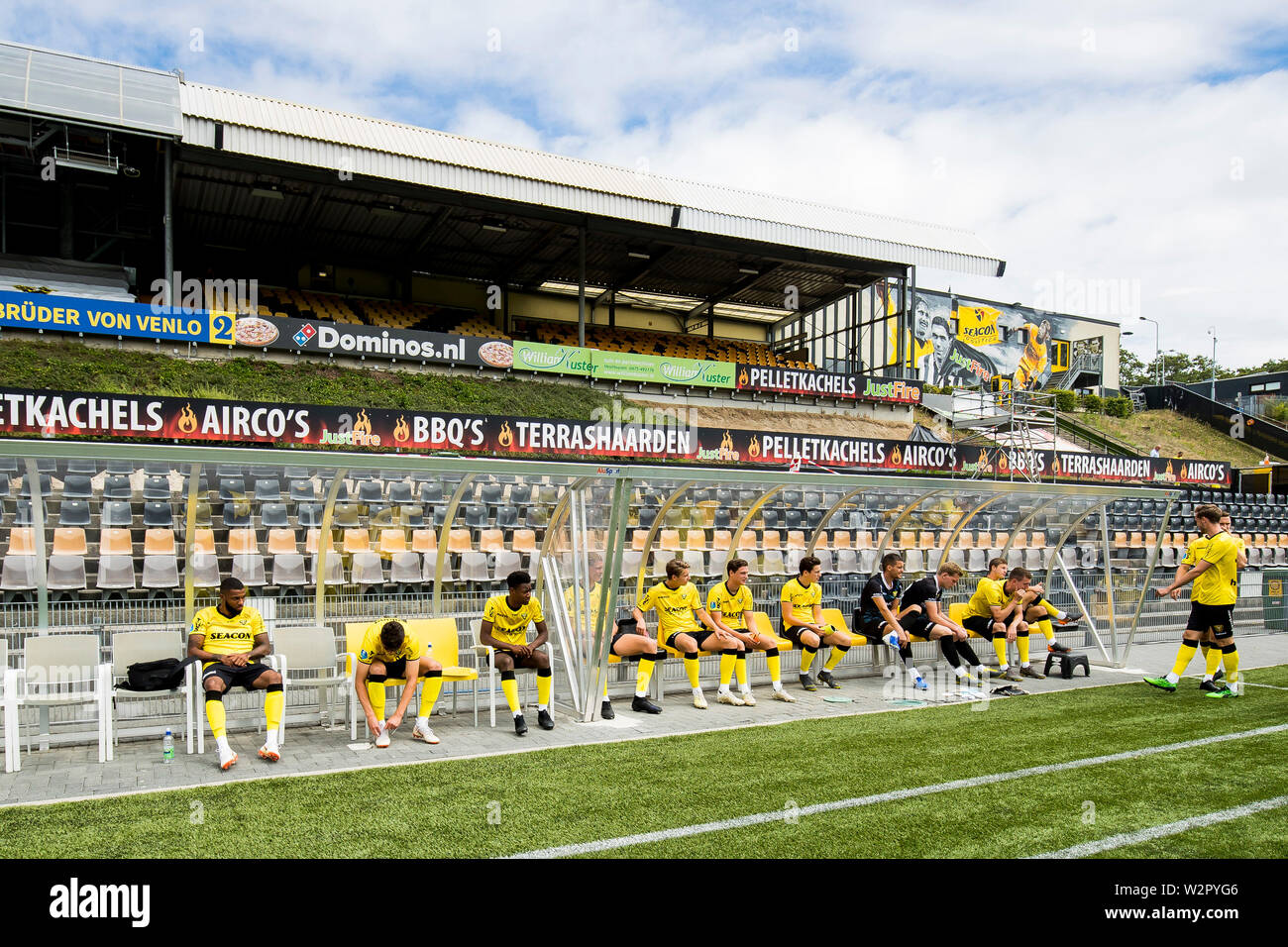 Venlo Netherlands 10th July 2019 Venlo Photocall Vvv Venlo Football Season 2019 2020 10 07 2019 Covebo Stadium De Koel Credit Pro Shots Alamy Live News Stock Photo Alamy