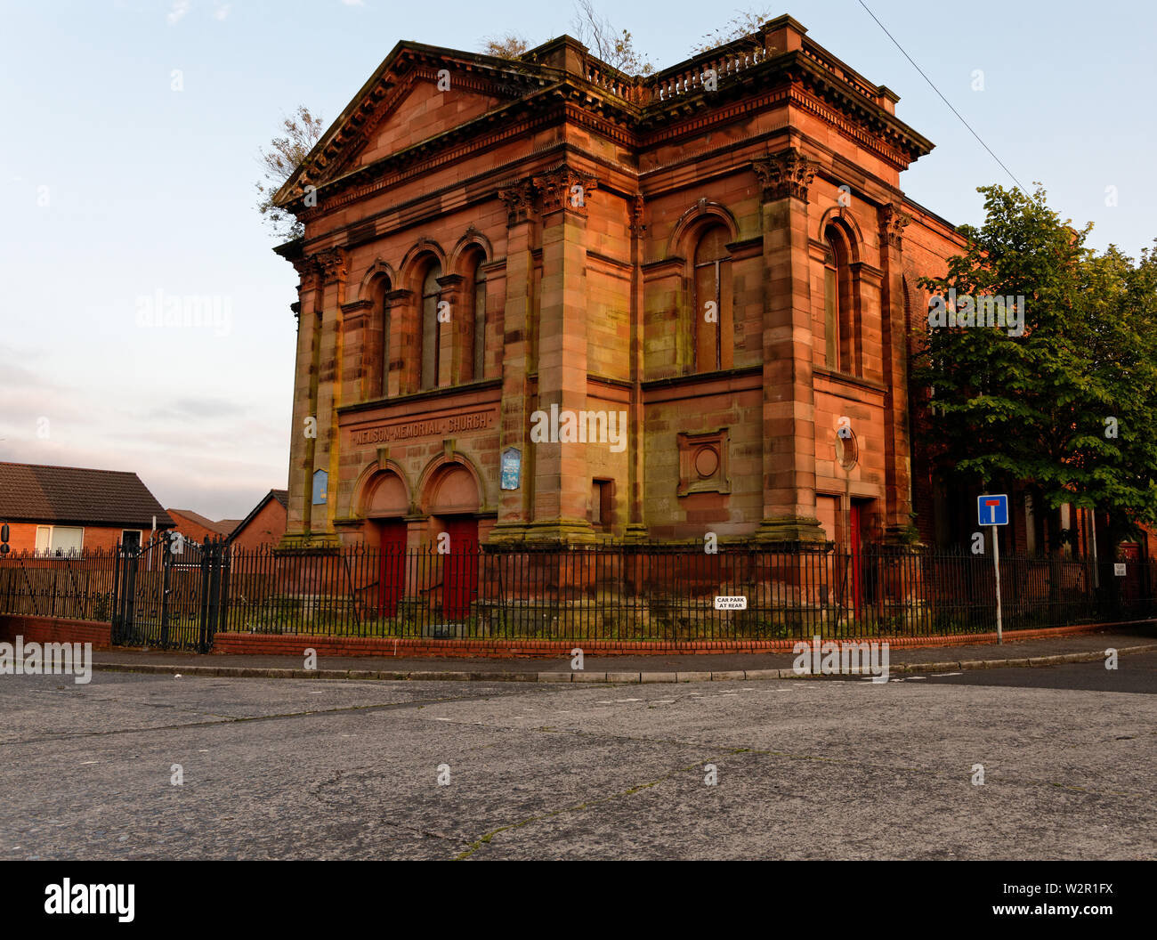 Shankill Road, Belfast, Northern Ireland.Murals on the Shankill Road. Stock Photo