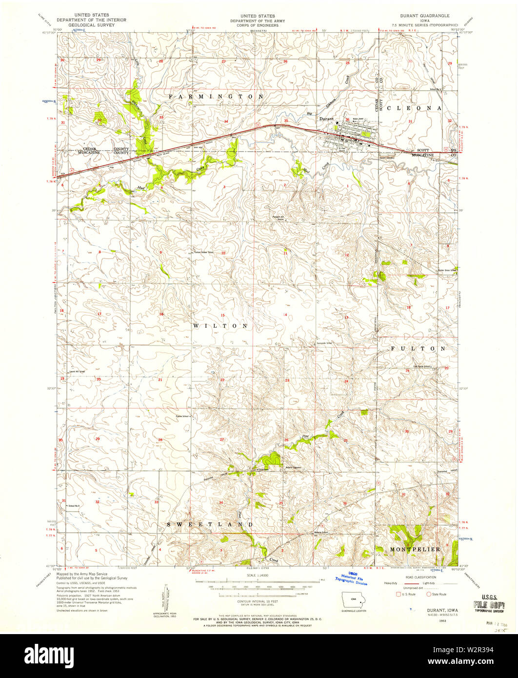 Durant map Cut Out Stock Images & Pictures Alamy