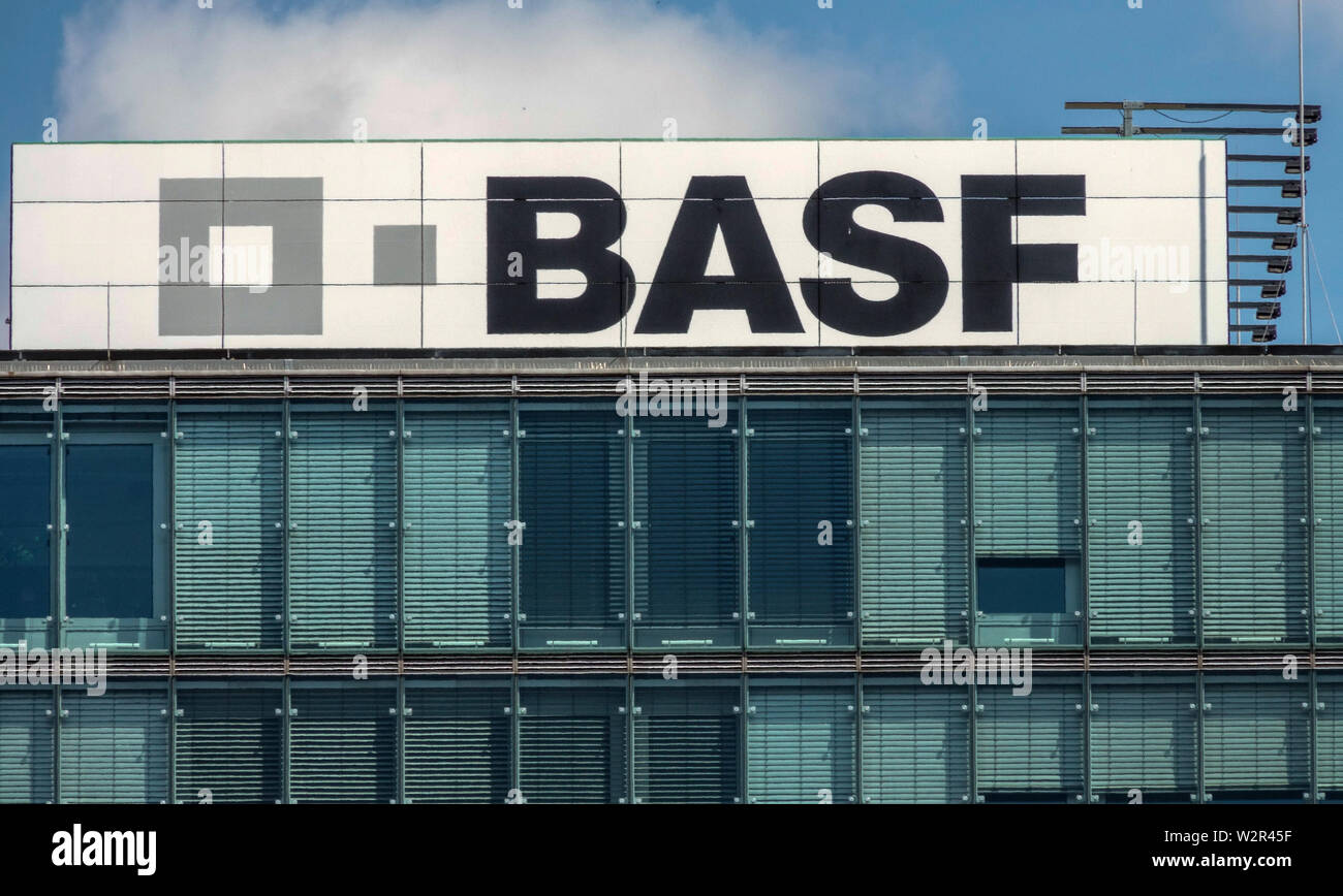 Berlin Basf Logo Germany Stock Photo 259893019 Alamy