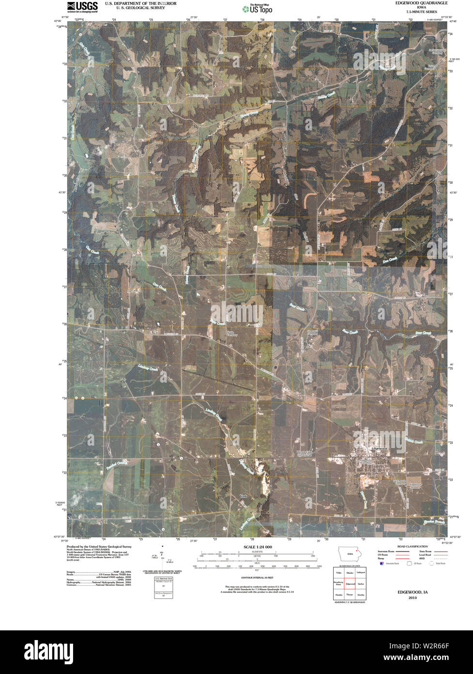 Map of edgewood Cut Out Stock Images & Pictures Alamy