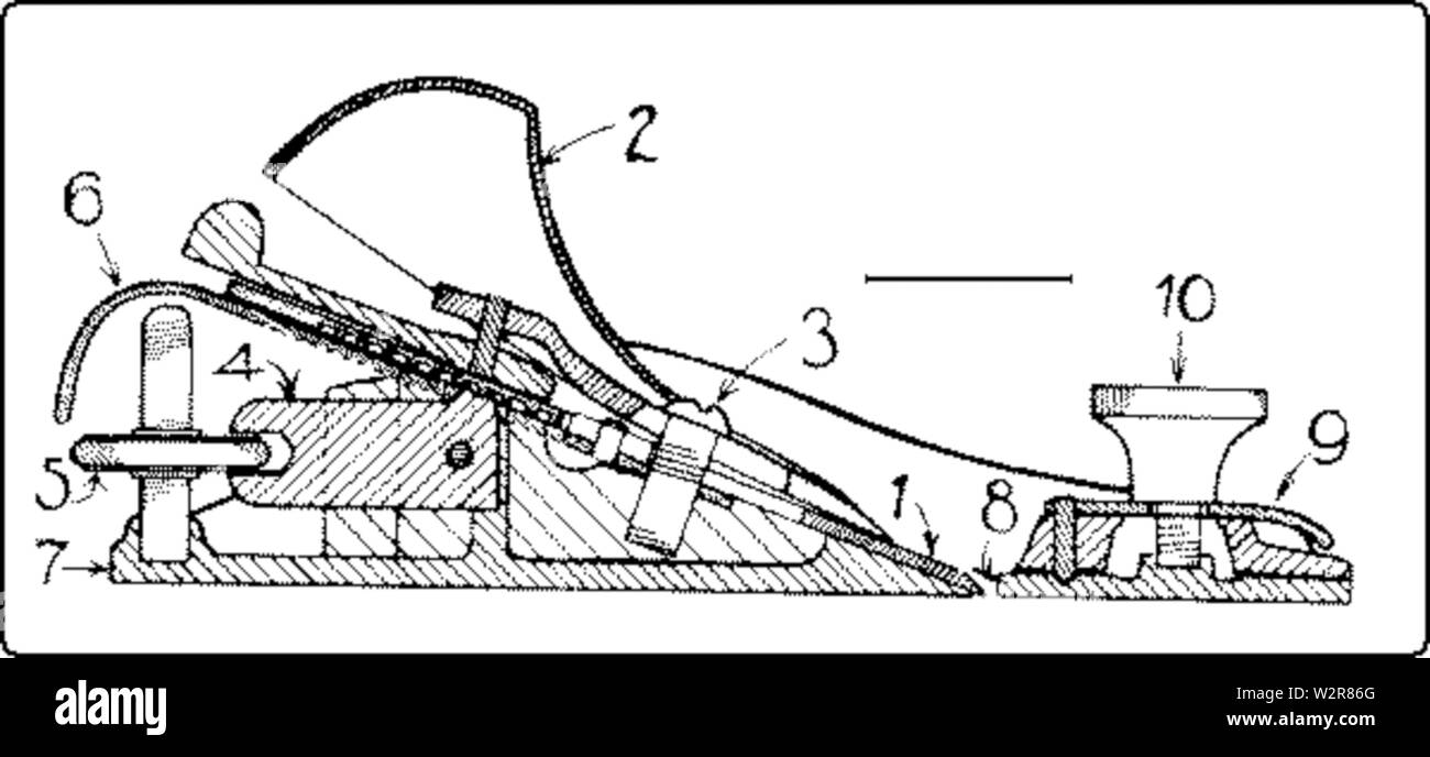 Block plane section Stock Photo Alamy
