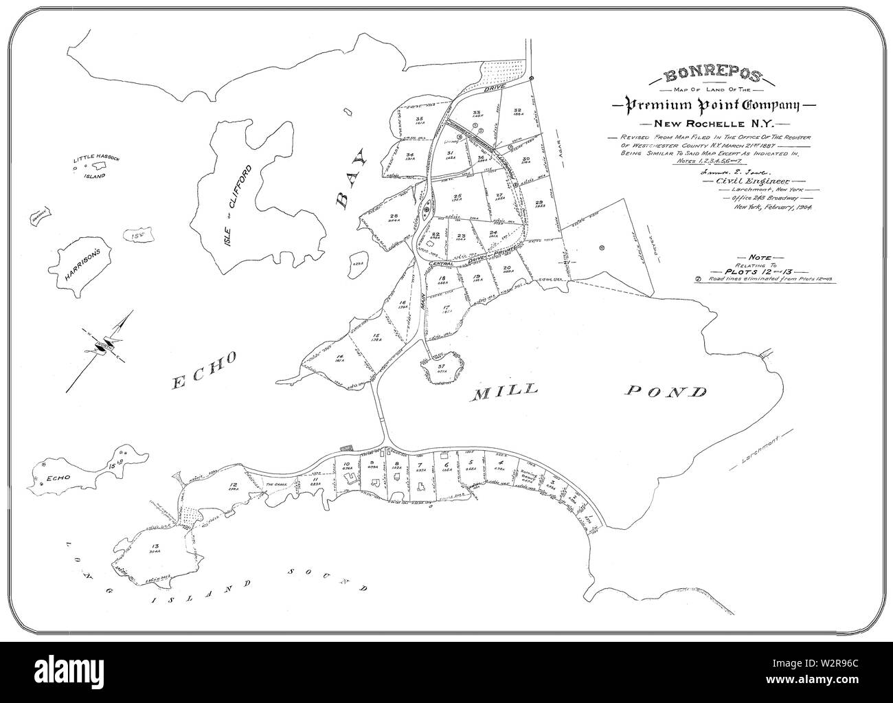 Development map for the Premium Point community in the city of New