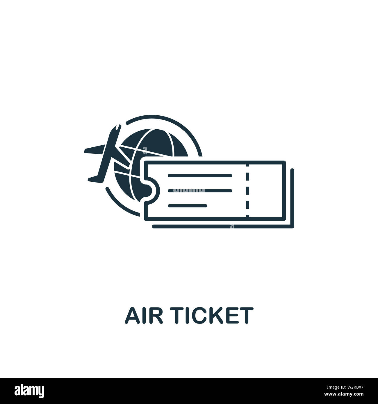 Print boarding pass Cut Out Stock Images Pictures -