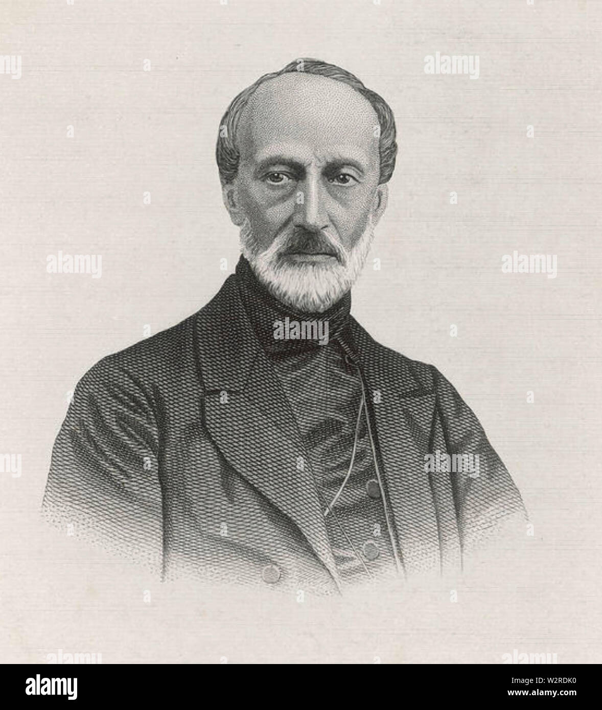 GIUSEPPE MAZZINI (1805-1872) Italian politician and journalist Stock Photo